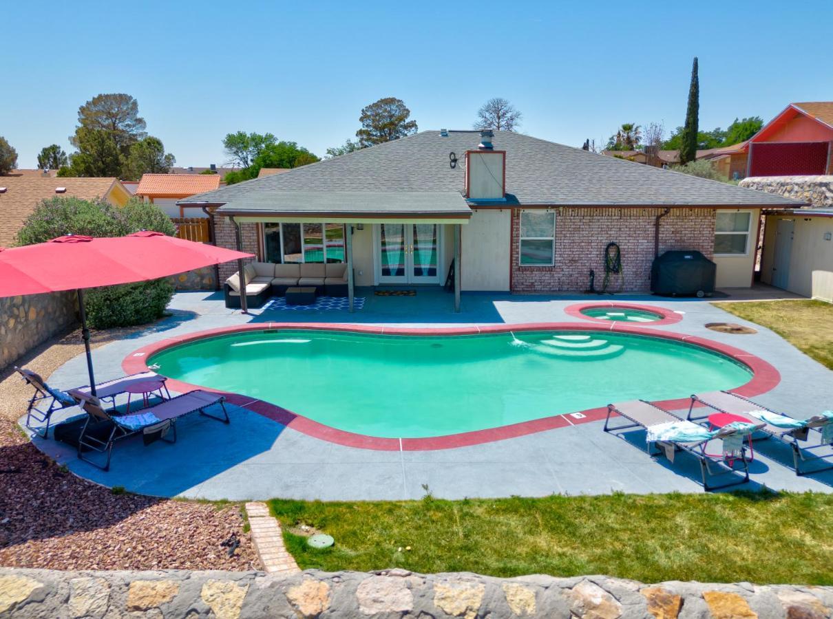 Home With Mountain View/Pool/Tub El Paso Exterior foto